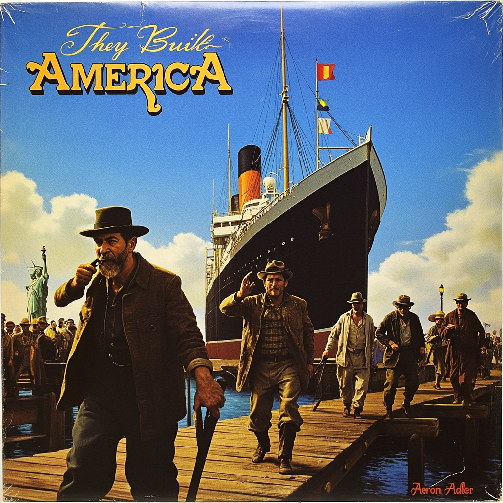 Poor people, white and black, disembarking from a Album Cover
