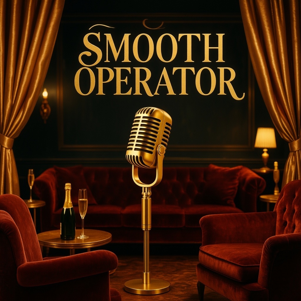 R&B Album Cover Maker with Luxurious Lounge and Elegant Style